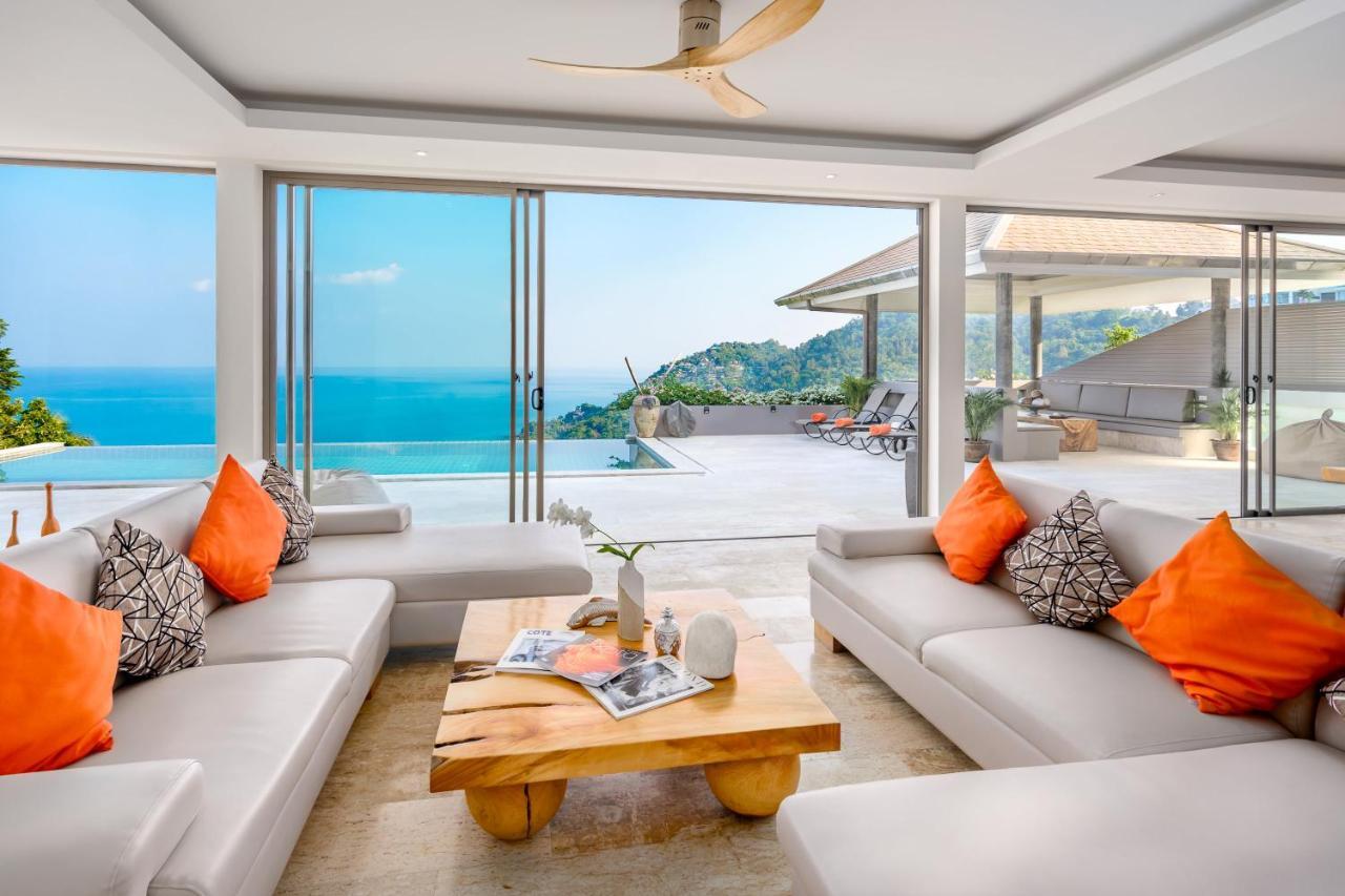 Luxury Seaview Villa -Double Infinity Pools-20 Persons Chaweng  Exterior foto