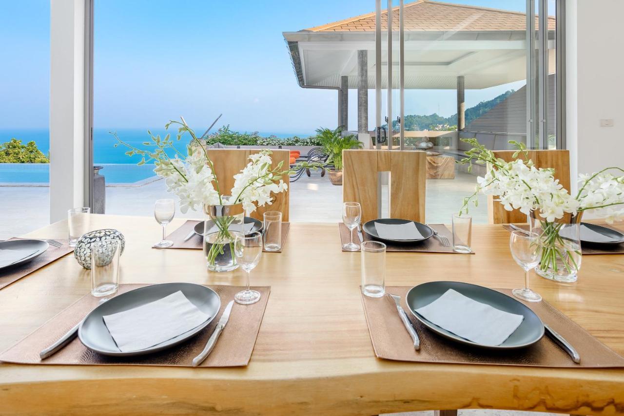 Luxury Seaview Villa -Double Infinity Pools-20 Persons Chaweng  Exterior foto